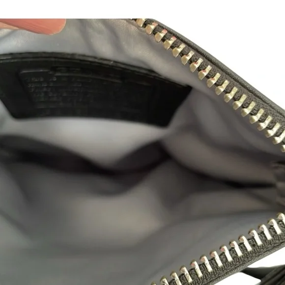 Coach Black Monogram Design Crossbody Satchel EUC with Top Blouse NO CALLOUTS. - Picture 8 of 11
